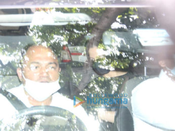 Photos: Deepika Padukone spotted at a dubbing studio in Bandra