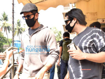 Photos: Hrithik Roshan snapped with his family and Zayed Khan at PVR Juhu