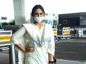 Photos: Huma Qureshi and Boman Irani snapped at the airport