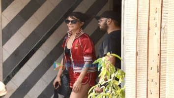 Photos: Jacqueline Fernandez snapped at gym in Juhu