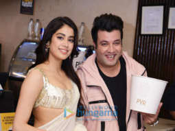 Photos: Janhvi Kapoor and Varun Sharma in Delhi for Roohi promotions