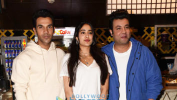 Photos: Janhvi Kapoor, Rajkummar Rao and Varun Sharma spotted at PVR Icon