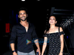 Photos: Kriti Kharbanda, Pulkit Samrat and Ibrahim Ali Khan snapped in Bandra