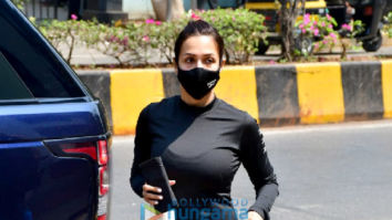 Photos: Malaika Arora spotted at Diva Yoga in Bandra