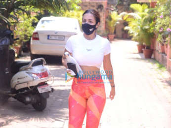Photos: Malaika Arora spotted at Diva Yoga in Bandra