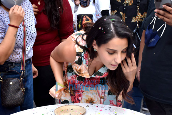 photos nora fatehi at the success bash for 1 billion views of dilbar 2