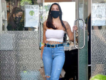 Photos: Nora Fatehi spotted at Muah salon in Bandra