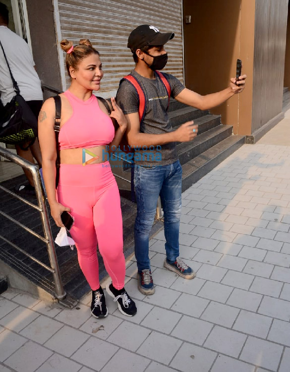 photos rakhi sawant snapped at a gym 0 2