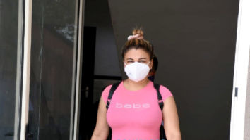Photos: Rakhi Sawant snapped at a gym in Andheri