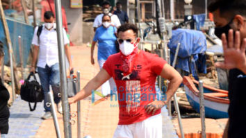 Photos: Saif Ali Khan snapped at Versova jetty in Andheri
