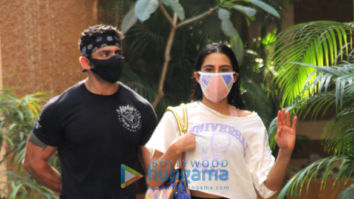 Photos: Sara Ali Khan spotted at the gym in Bandra
