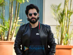 Photos: Varun Dhawan, Kriti Sanon and Abhishek Banerjee spotted at the Kalina airport