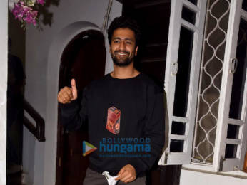 Photos: Vicky Kaushal snapped at Krome Studio in Bandra