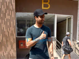 Photos: Vicky Kaushal and Asim Riaz snapped at a gym in Andheri