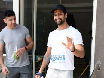 Photos: Vicky Kaushal snapped at a gym in Andheri