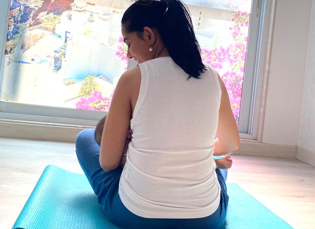 RJ Anmol posts a picture of Amrita Rao breast feeding their baby, calls it the most beautiful sight