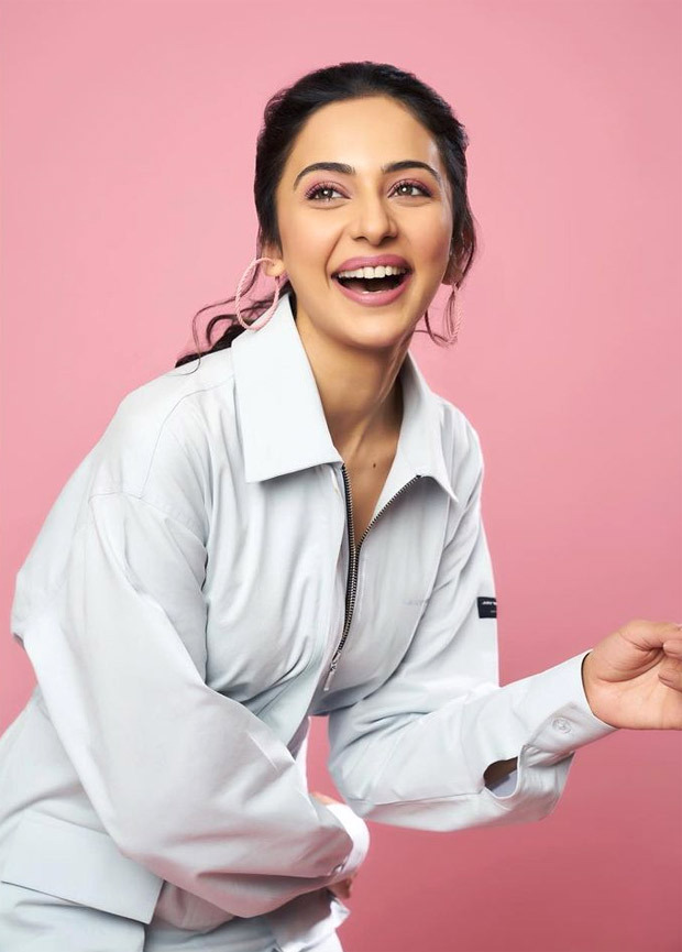Rakul Preet Singh opts for white athleisure mini dress Rs. 14,500 for Tennis Premier League