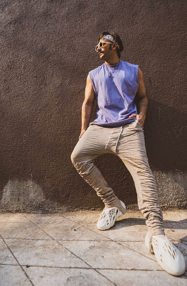 Ranveer Singh sports Kanye West's upcoming Yeezy Foam Runner collection in these stylish pictures
