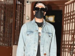 Ranveer Singh spotted at a dubbing studio in Bandra