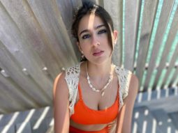 Sara Ali Khan gets her dose of ‘Vitamin C’, poses in an orange bikini