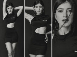 Shanaya Kapoor aces athleisure dressing in affordable black bodycon