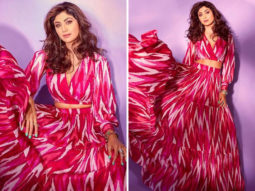Shilpa Shetty sets major spring fashion goals in pink crop top and flowy skirt worth Rs. 20,000