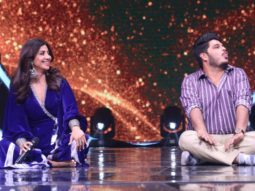 Shilpa Shetty takes a special Yoga session of the Indian Idol 12 contestants