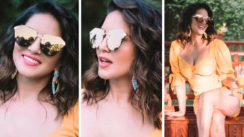 Sunny Leone is a ray of sunshine in yellow bodycon