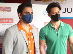 Tiger Shroff shoots for Pinch S2 with Arbaaz Khan