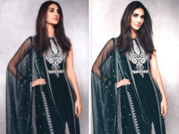 Vaani Kapoor looks elegant in olive green Anita Dongre creation worth Rs. 1.5 lakhs