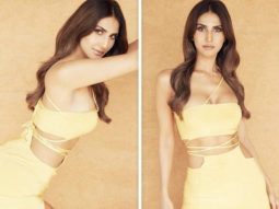 Vaani Kapoor raises the oomph factor following midriff flossing fashion in yellow outfit worth Rs.15,000