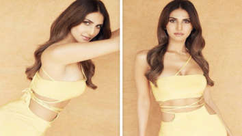Vaani Kapoor raises the oomph factor following midriff flossing fashion in yellow outfit worth Rs.15,000