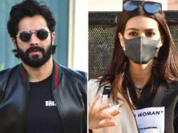 Varun Dhawan, Kriti Sanon, Abhishek Banerjee flying from Mumbai for shooting of movie Bhediya