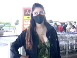 Warina Hussain spotted at Airport