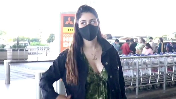 Warina Hussain spotted at Airport