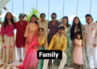 INSIDE PICTURES: Shraddha Kapoor strikes a pose with family and rumoured boyfriend Rohan Shreshta at cousin Priyanka Sharma’s haldi ceremony 