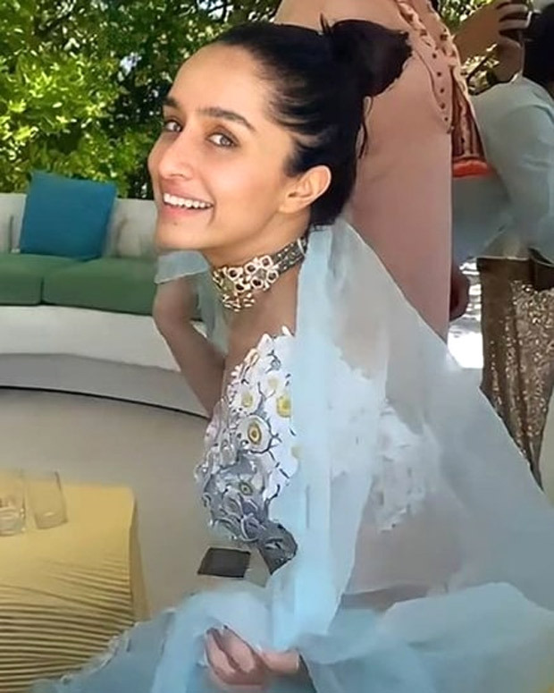 INSIDE PICTURES: Shraddha Kapoor strikes a pose with family and rumoured boyfriend Rohan Shreshta at cousin Priyanka Sharma's haldi ceremony 