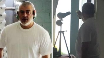 Pictures and videos of Thala Ajith practicing rifle shooting in Chennai go viral