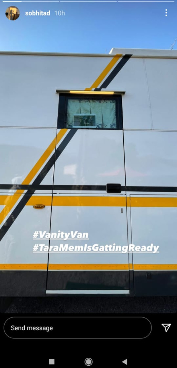 Sobhita Dhulipala starts shooting for Made In Heaven Season 2; shares pictures from sets