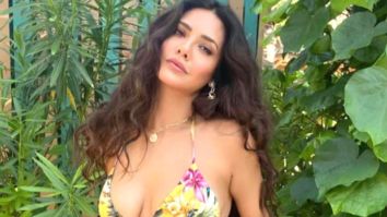 Esha Gupta stuns in a yellow floral print bikini as she holidays in the Maldives