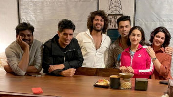 Sara Ali Khan hangs out with Liger star Vijay Deverakonda and Karan Johar