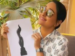 Sonakshi Sinha recreates Filmfare’s black lady on paper