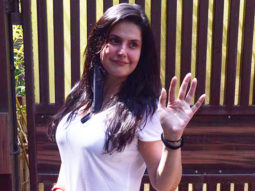 Zareen Khan spotted outside her yoga class in Khar