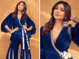 Shilpa Shetty radiates summer vibes in silk jacket and sharara set worth Rs. 20,160