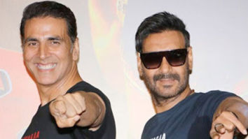Akshay Kumar shares a then and now picture to wish Ajay Devgn on his birthday
