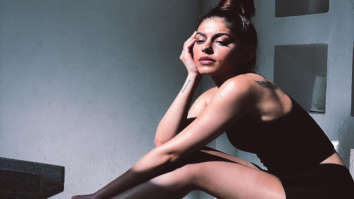 Alaya F sizzles in black halter top and cycling shorts in golden hour pictures