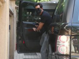 Arjun Rampal spotted at his office in Khar