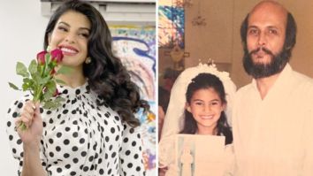 Jacqueline Fernandez shares her childhood picture with her father on his birthday