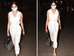 Janhvi Kapoor keeps it comfy in white jumpsuit; carries luxury Goyard handbag worth Rs. 3.2 lakhs
