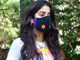 Janhvi Kapoor spotted at a clinic in Bandra